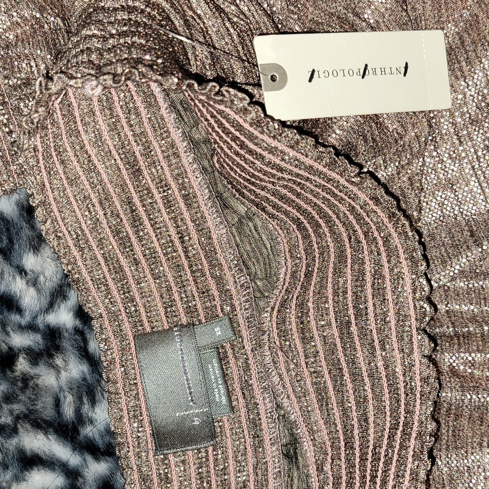 GILLIAN SHIMMER JOGGERS BY SATURDAY/SUNDAY ANTHROPOLOGIE PINK/ROSE SIZE XS NWT - Picture 14 of 16